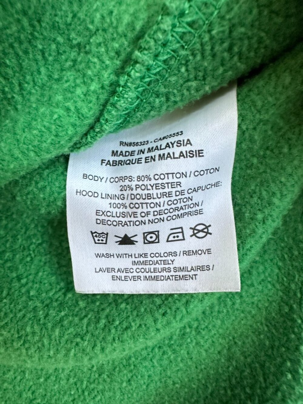 Nike Oregon Ducks Hoodie Pullover Puffy Logo Sweatshirt Green Yellow Men's Small - Picture 8 of 12